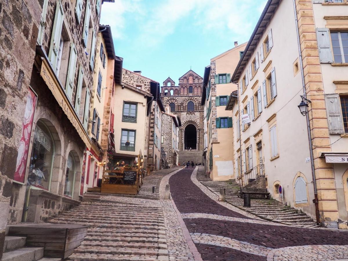 Loft Industriel En Centre Ville Le Puy-en-Velay Exteriör bild